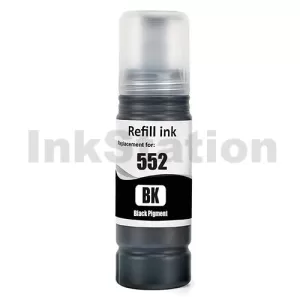 Compatible for Epson T552 EcoTank Black Ink Bottle C13T06V192