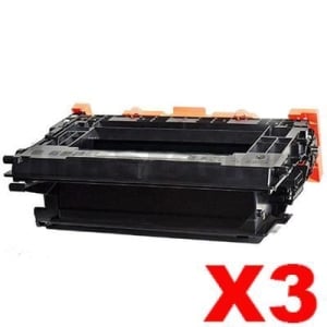 3 x HP CF237Y (37Y) Compatible Black Extra High Yield Toner Cartridge - 41,000 Pages