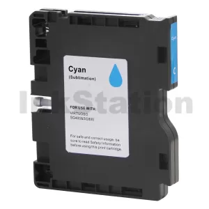 Compatible Sawgrass Virtuoso SG400 SG800 Cyan Sublimation Ink Cartridge - 40ml