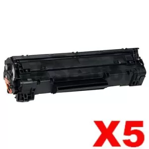 5 x Canon CART-313 Black Compatible Toner Cartridge 2,000 Pages