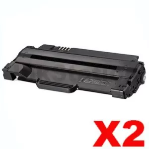 2 x Dell 1130 / 1130N / 1133 / 1135N Compatible Toner Cartridge - 2,500 pages