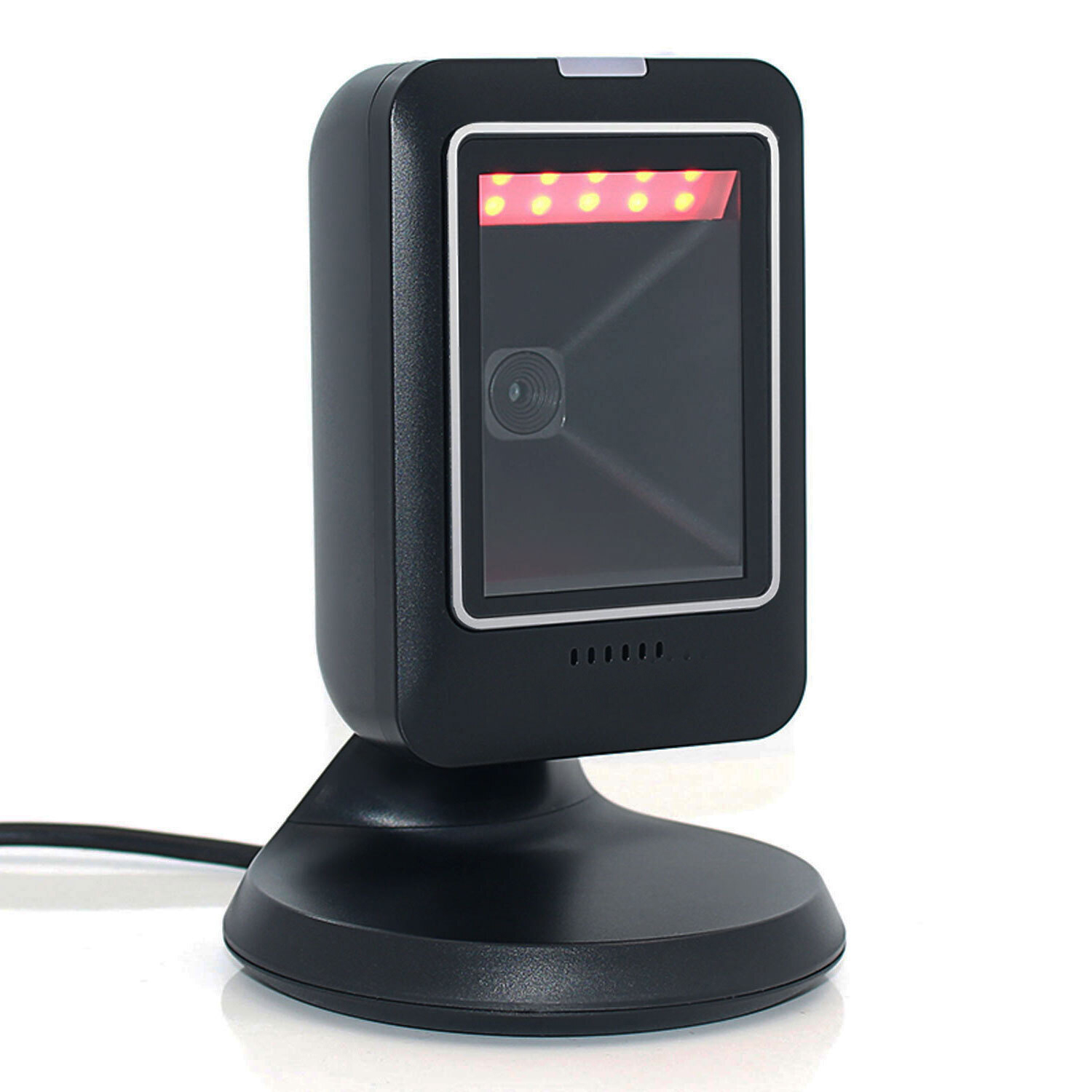 Desktop Barcode Scanner for Barcodes and QR Codes USB Wired Hands-free ...