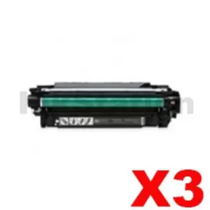 3 x Canon LBP 7018C (CART-329BK) Compatible Black Toner Cartridge - 1,200 Pages