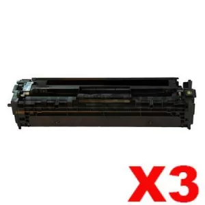 3 x Compatible Canon CART-418BK Black Toner Cartridge - 3,400 pages