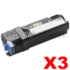 3 x Dell 2150CN,2150CDN,2155CN,2155CDN  Black Compatible Toner - 3,000 pages
