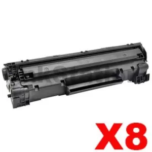 8 x Canon CART-326 Black Compatible Toner Cartridge 2,100 pages