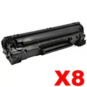 8 x Canon CART-328 Black Compatible Toner Cartridge 2,100 pages