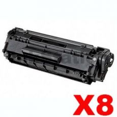 8 x Canon FX-9 Black Compatible Toner Cartridge 2,000 pages