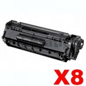8 x Canon FX-9 Black Compatible Toner Cartridge 2,000 pages