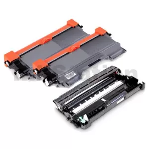 Compatible Brother 2 x TN-2030 Toner Cartridge + Compatible 1 x DR-2225 Drum Unit Combo