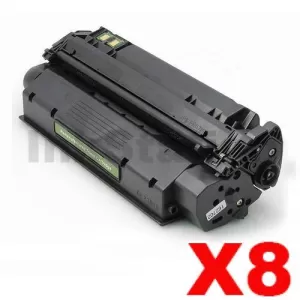 8 x HP Q2613X (13X) Compatible Black Toner Cartridge - 4,000 Pages