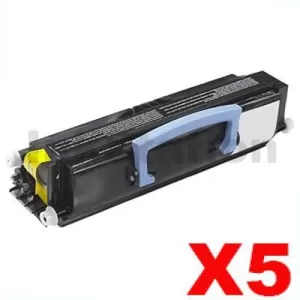 5 x Lexmark E260 / E360 / E460 Compatible Toner Cartridge (E260A11P)