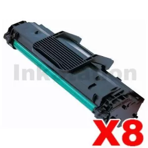 8 x Samsung ML-2010D3 Compatible Black Toner Cartridge - 3,000 pages