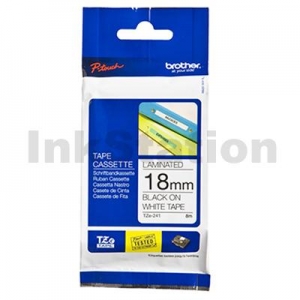 Brother 3 x TZe-241 Genuine 18mm Black 