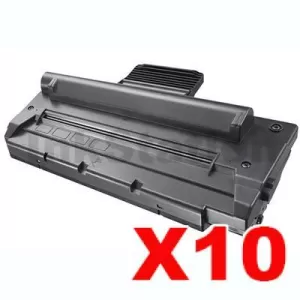 10 x Compatible Samsung SCX-4100D3 Black Toner Cartridge - 3,000 pages