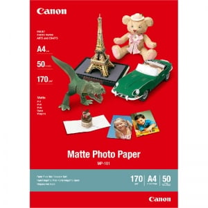 Canon MP-101 Genuine Matte Photo Paper 170gsm A4 - 50 sheets