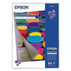 Epson S041569 Genuine Double Sided Matte Paper 178gsm A4 - 50 sheets