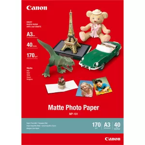 Canon MP101A3 Genuine Matte Photo Paper 170gsm A3 - 40 sheets