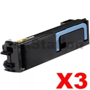 3 x Non-Genuine TK-564K Black Toner Cartridge For Kyocera FS-C5300DN, FS-C5350DN, P-6030CDN - 12,000 pages