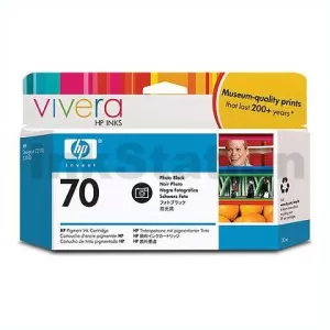 HP 70 Genuine Black Inkjet Cartridge C9449A