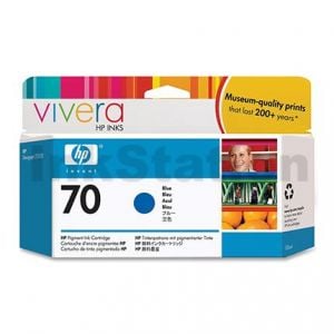 HP 70 Genuine Blue Ink Cartridge C9458A