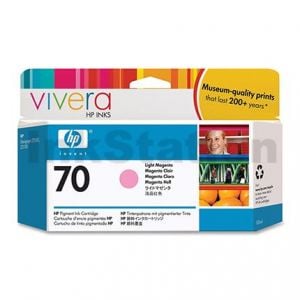 HP 70 Genuine Light Magenta Inkjet Cartridge C9455A
