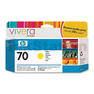 HP 70 Genuine Yellow Inkjet Cartridge C9454A