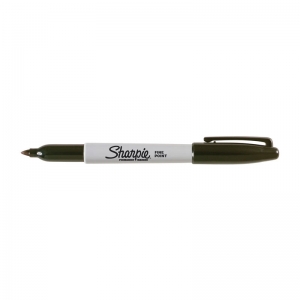 1 Black 12 Count Ultra Fine Point Sharpie Permanent Markers 