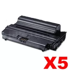 5 x Compatible Samsung ML-D3470B Black Toner Cartridge SU673A - 10,000 pages