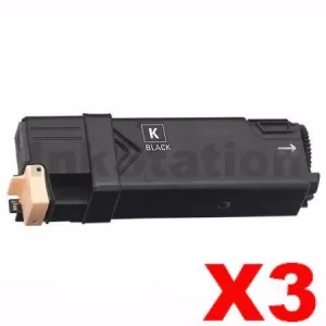 3 x Fuji Xerox DocuPrint C2120 Compatible Black Toner Cartridge - 3,000 pages (CT201303)