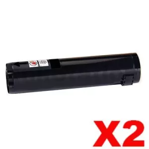 2 x Fuji Xerox DocuCentre C250 C360 C450 Compatible Black Toner Cartridge CT200539 - 26,000 pages