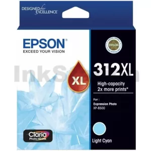 Epson 312XL (C13T183592) Genuine Light Cyan High Yield Inkjet Cartridge