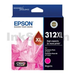 Epson 312XL (C13T183392) Genuine Magenta High Yield Inkjet Cartridge
