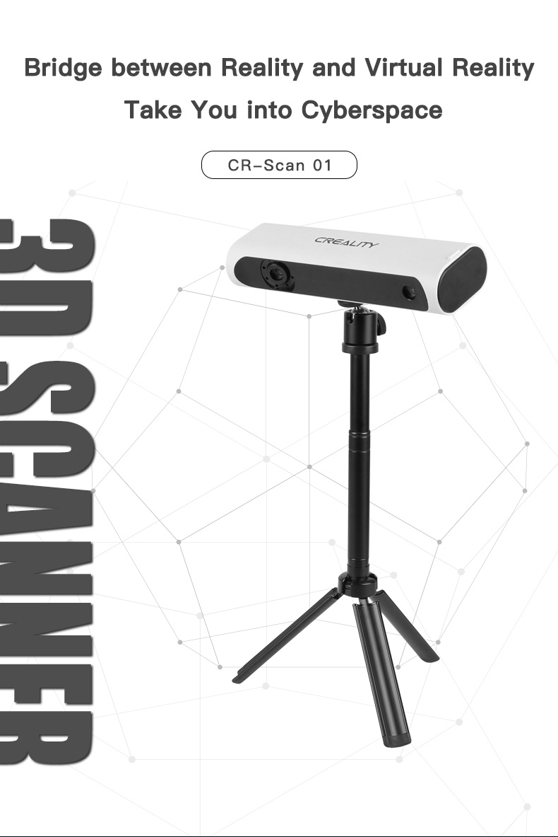 Creality 3D Scanner CRScan 01 Portable Handheld InkStation