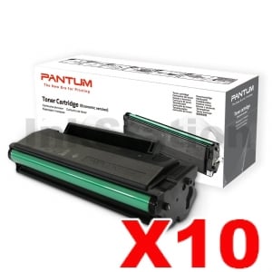 10 x Genuine Pantum PD-219 Black Toner Cartridge - 1,600 pages