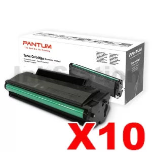 10 x Genuine Pantum PD-219 Black Toner Cartridge - 1,600 pages