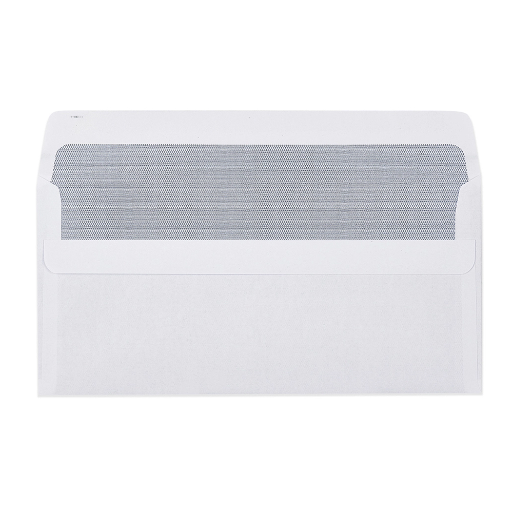 500PCS Self Seal DL Envelopes Window Face 110 X 220mm Secretive White ...