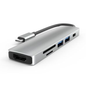 6-In-1 USB-C Hub with HDMI Port