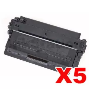 5 x Canon CART-309 Black Compatible Toner Cartridge 12,000 Pages