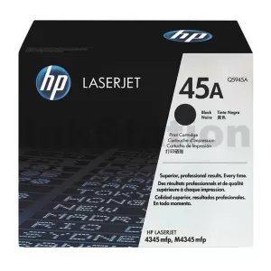 3 x HP Q5945A (45A) Genuine Black Toner Cartridge - 18,000 Pages