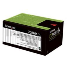 1 x Lexmark (70C8HK0) Genuine CS310 / CS410 / CS510 Black High Yield Toner Cartridge - 4,000 pages