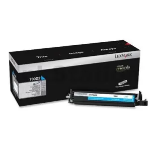 1 x Lexmark (70C0D20) Genuine CS310 / CS410 / CS510 / CX310 / CX410 / CX510 Cyan Developer Unit - 40,000 pages