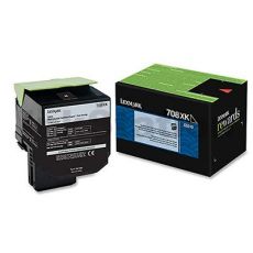 1 x Lexmark (70C8XK0) Genuine CS510 Black Extra High Yield Toner Cartridge - 8,000 pages