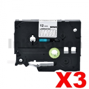 Brother 5 x TZe-135 Compatible 12mm 