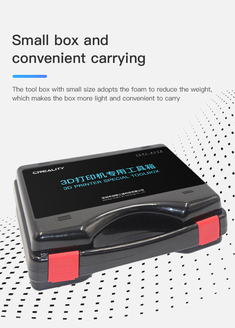 Creality 3D Printer Tool Box Kit (4007010025) InkStation