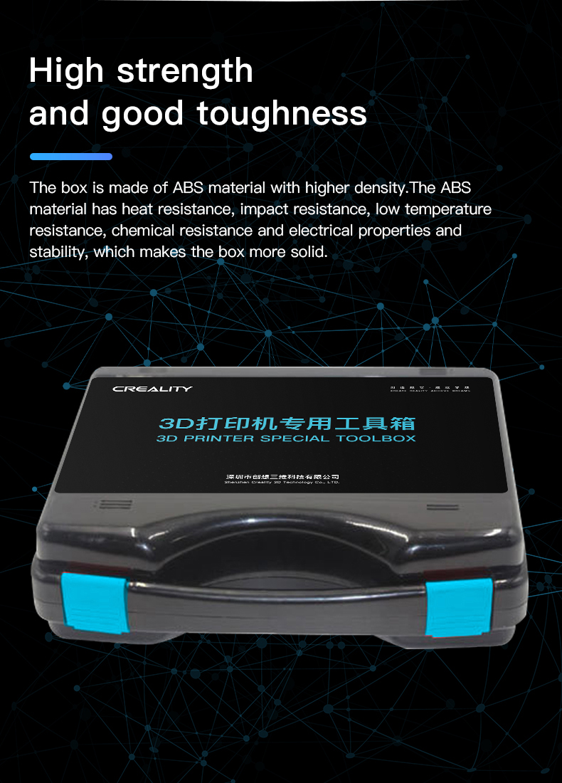 Creality 3D Printer Tool Box Kit (4007010025) InkStation