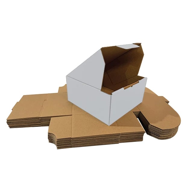 100PCS Mailing Box 150 x 150 x 75mm Die Cut Mailer InkStation