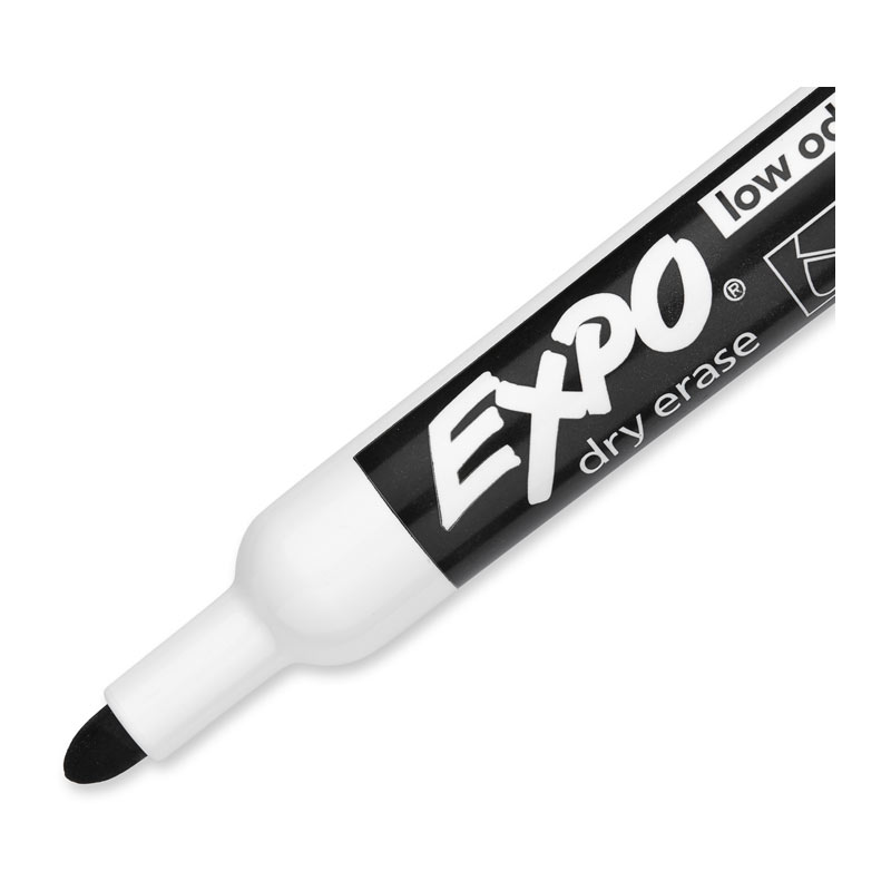 Expo Whiteboard Marker Bullet Tip Pk Ink Station