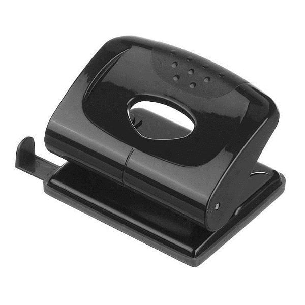 Marbig Punch 2 Hole 20 Sheet Black InkStation