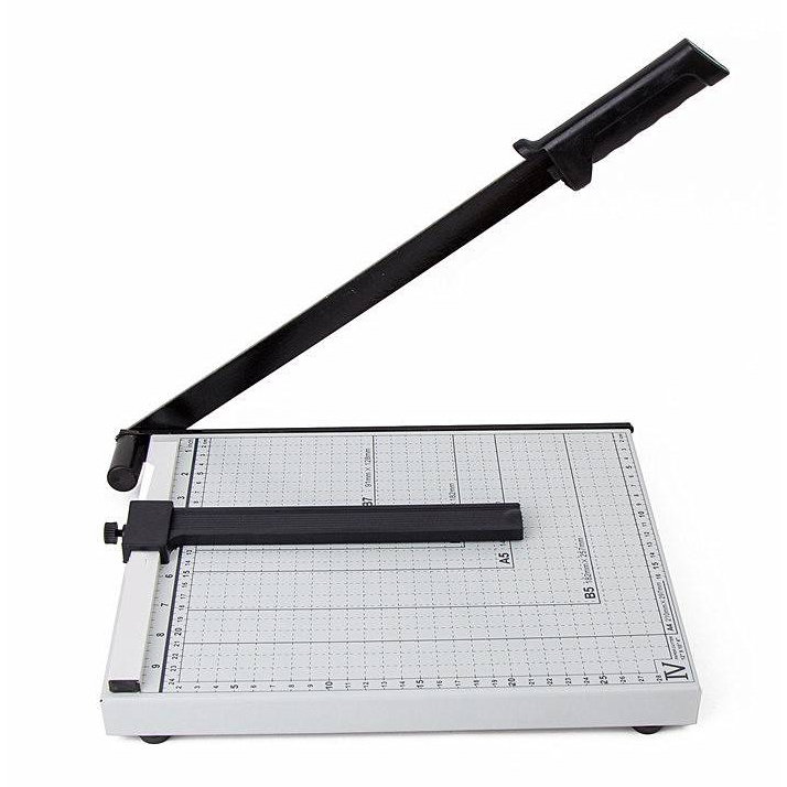 Office A4 Paper Guillotine Cutter - Metal Base - InkStation